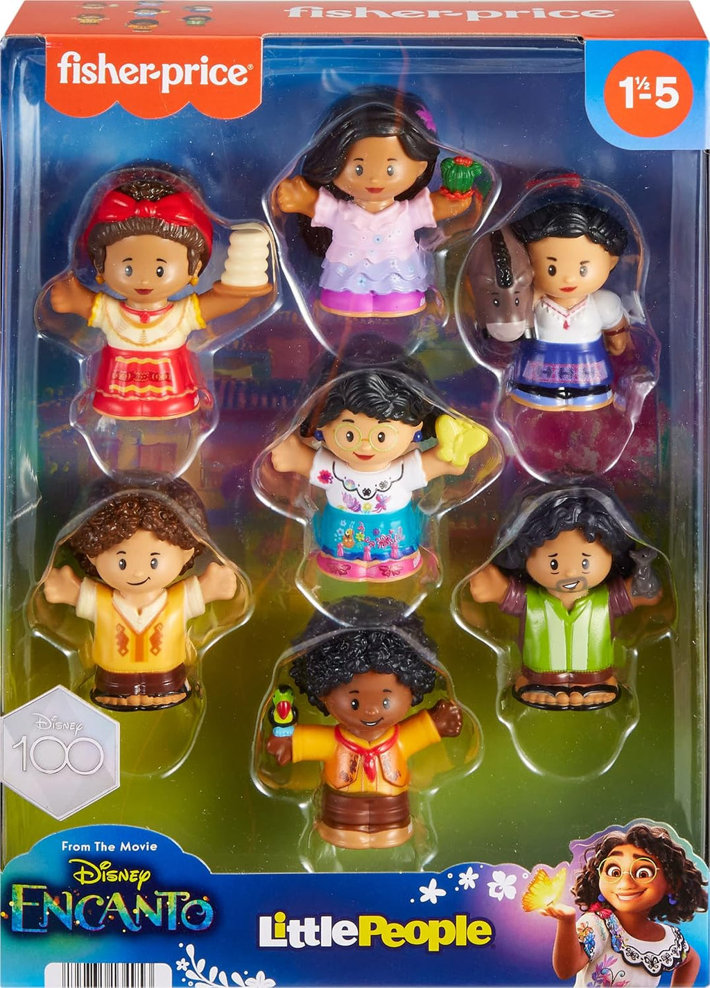 Fisher-Price Little People - Juego de figuras de Disney Encanto de 7