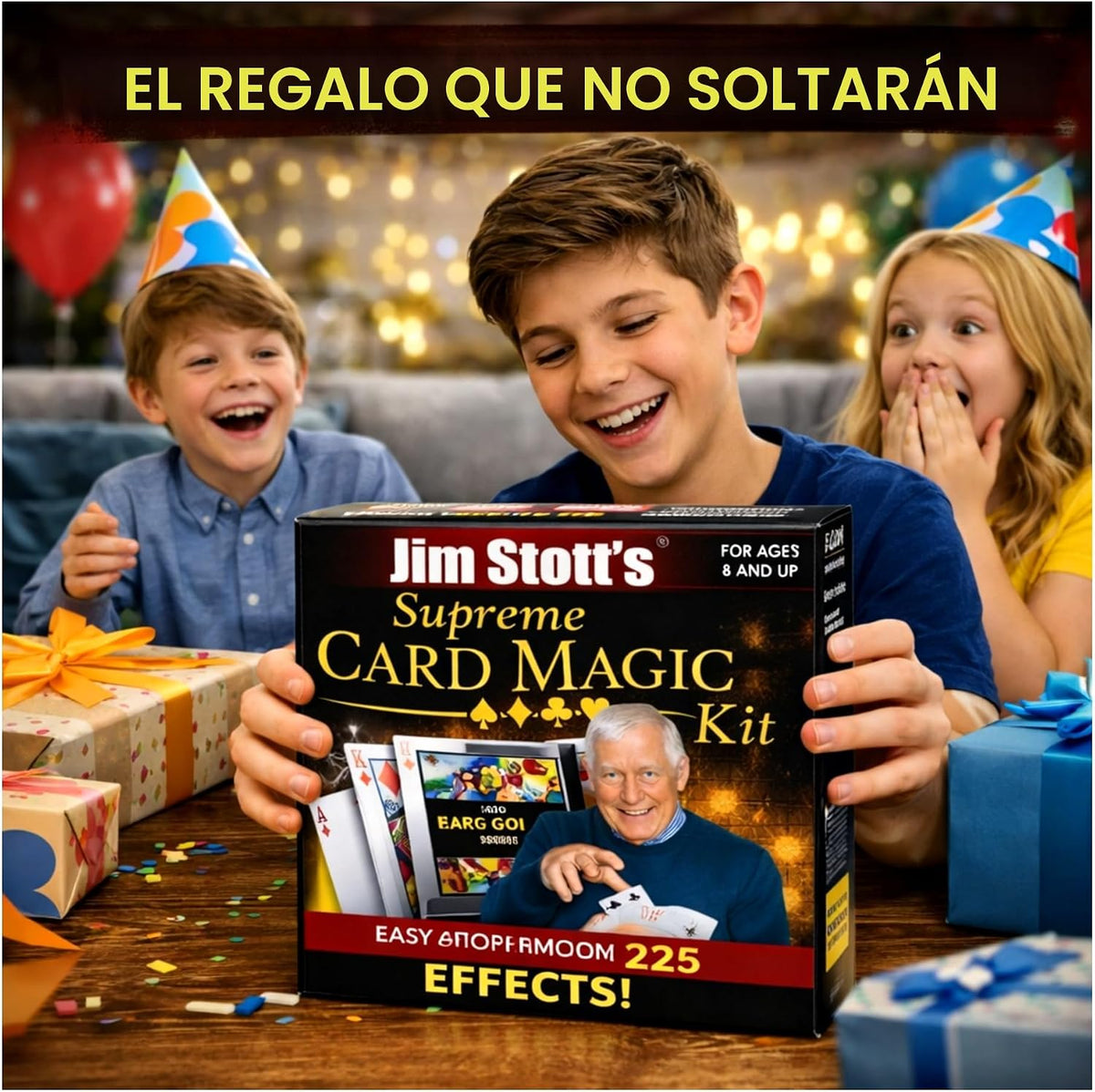 Jim Stott Supreme Card Magic Kit - Más de 225 trucos de cartas fáciles