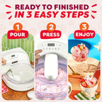 Instant Pot InstantChill - Máquina para hacer helados más enrollada, sin