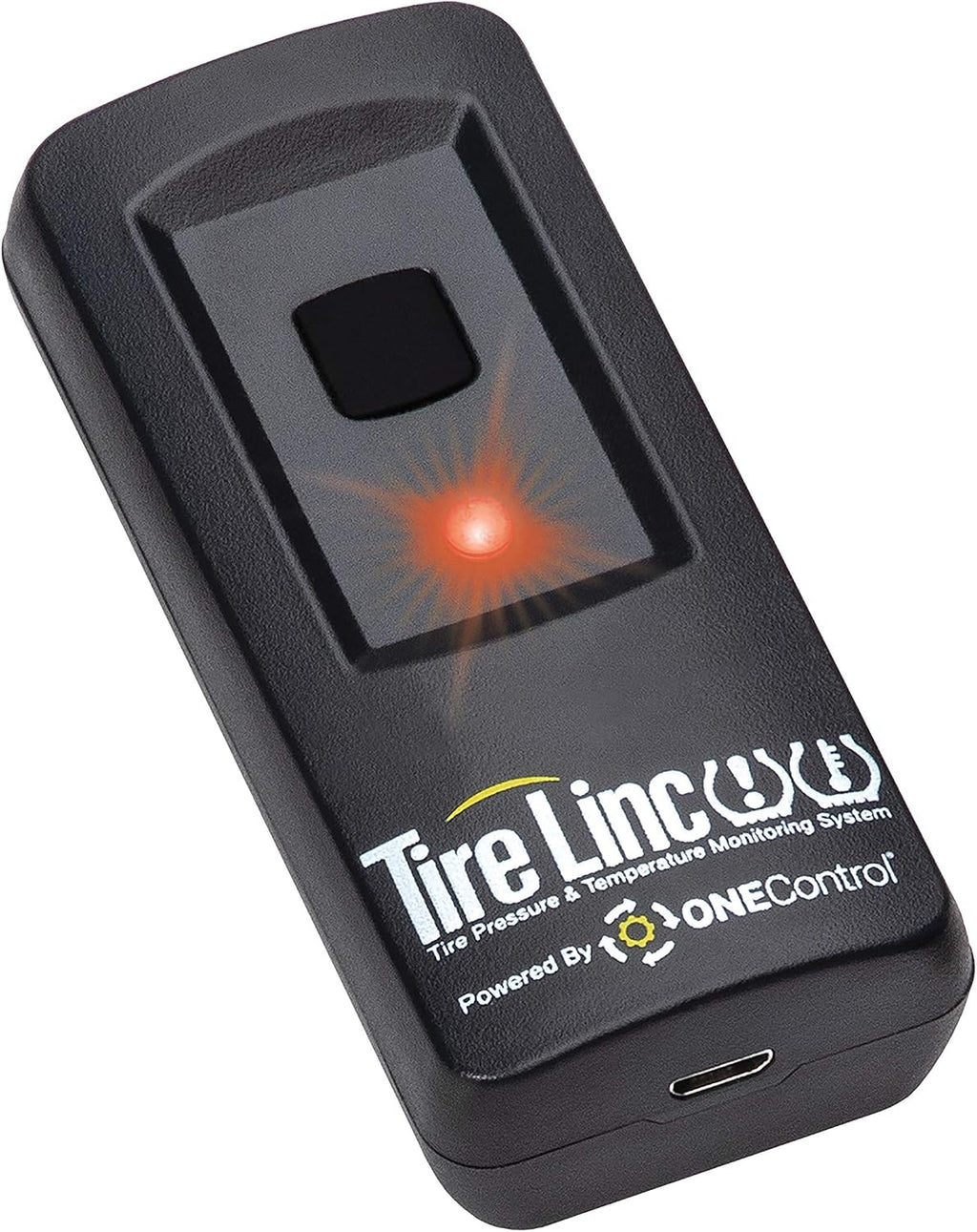 Indicador de alerta del sistema de monitoreo de presión y temperatura de neumáticos Lippert Tire LINC para RVs y vehículos de remolque, compatible con OneControl, sin aplicación necesaria