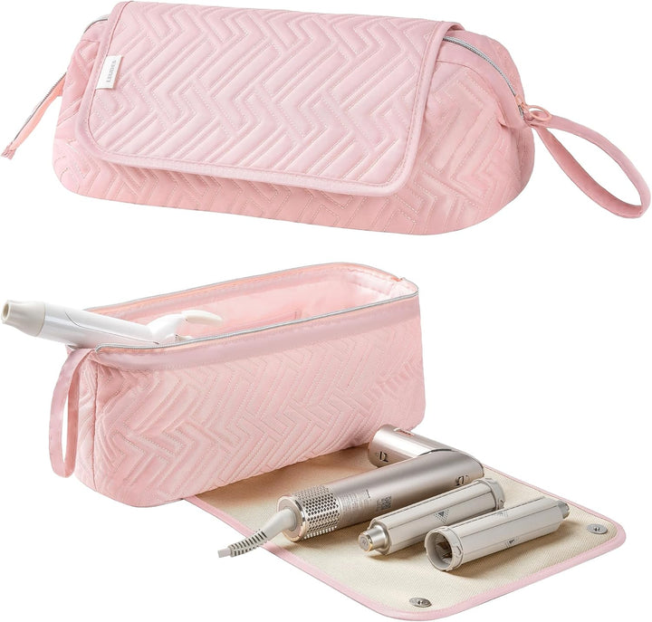 Leudes - Bolsa de viaje para herramientas de cabello con alfombrill...