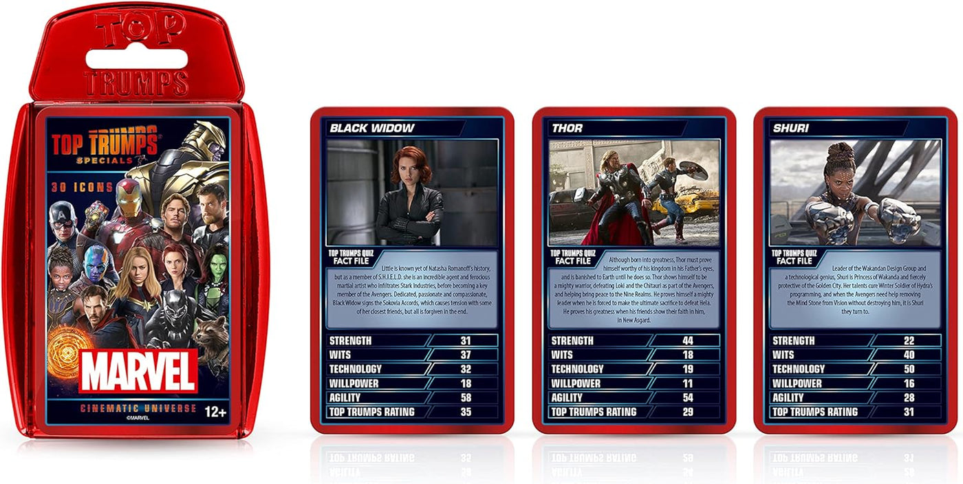 Top Trumps Juego de cartas Marvel - Juegos familiares para