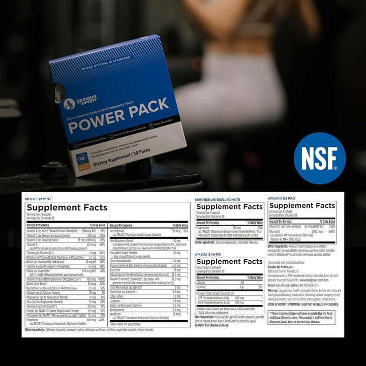 Designs for Sport Paquetes de vitaminas \u2013 Paquete de energía d...