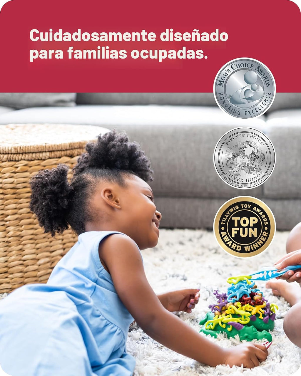 SimplyFun Dreaming Dragon - Un juego para niños basado en manos firmes, concentración y un poco de suerte, de 2 a 4 jugadores, juego para niños a partir de 6 años