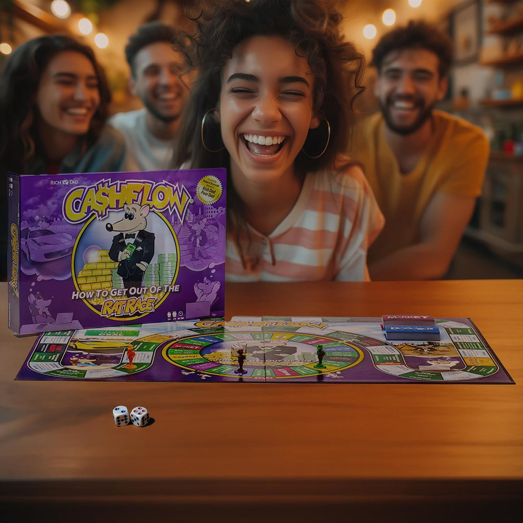 Juego de mesa (nueva edición) con la exclusiva bonus guía de estrategia Cashflow