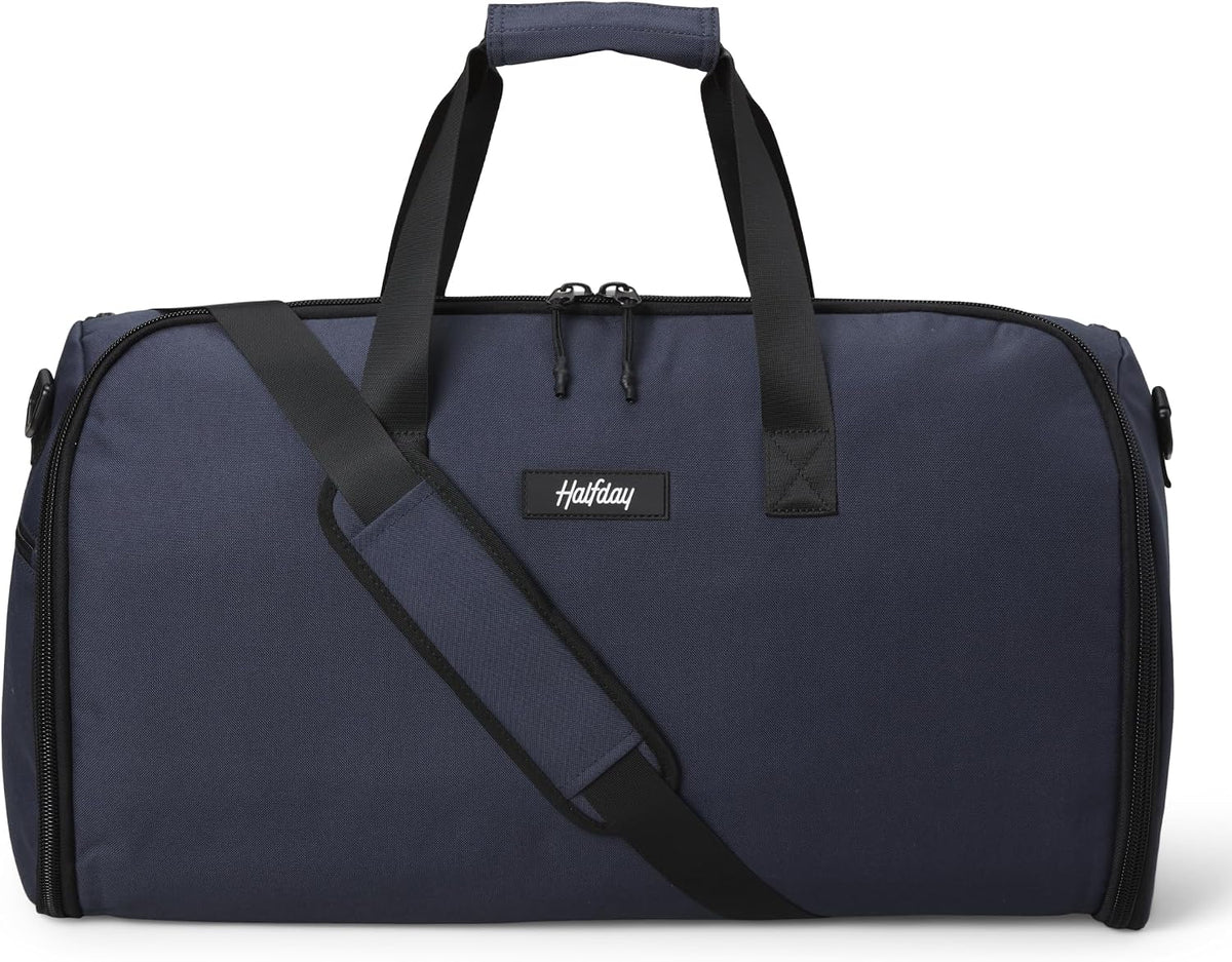 Halfday Bolsa de lona convertible 2 en 1 Weekender de 45 L, de transporte, marino