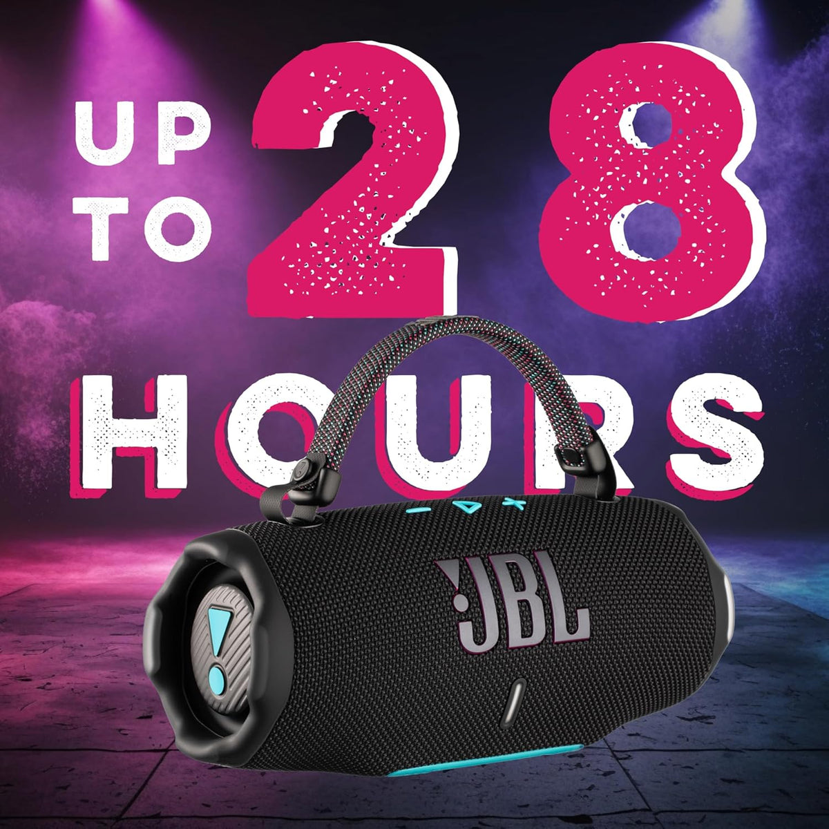 JBL Charge 6 - Altavoz Bluetooth portátil (negro) | IP68 impermeabl...