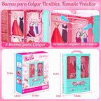 Style Shine - 70 piezas de ropa y accesorios para muñecas de 11.5 pulgadas