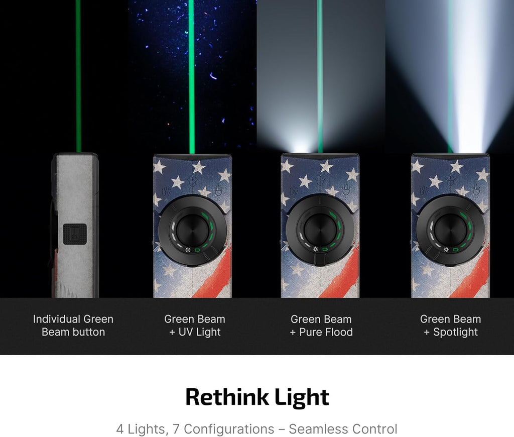 OLIGHT ArkPro EDC - Linterna plana recargable, luz de bolsillo, estrellas y
