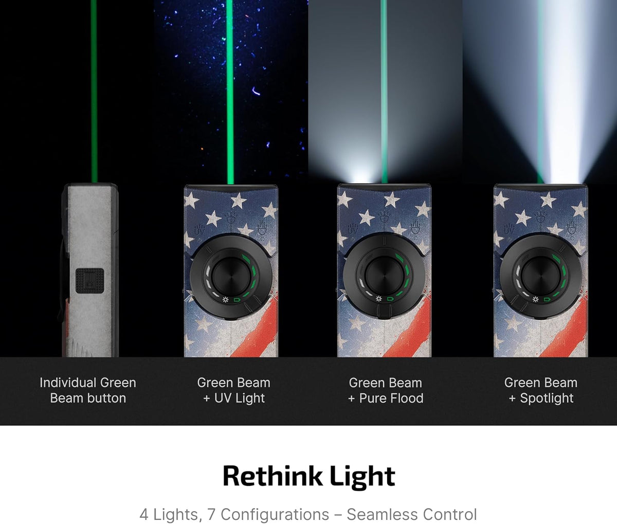 OLIGHT ArkPro EDC - Linterna plana recargable, luz de bolsillo, estrellas y