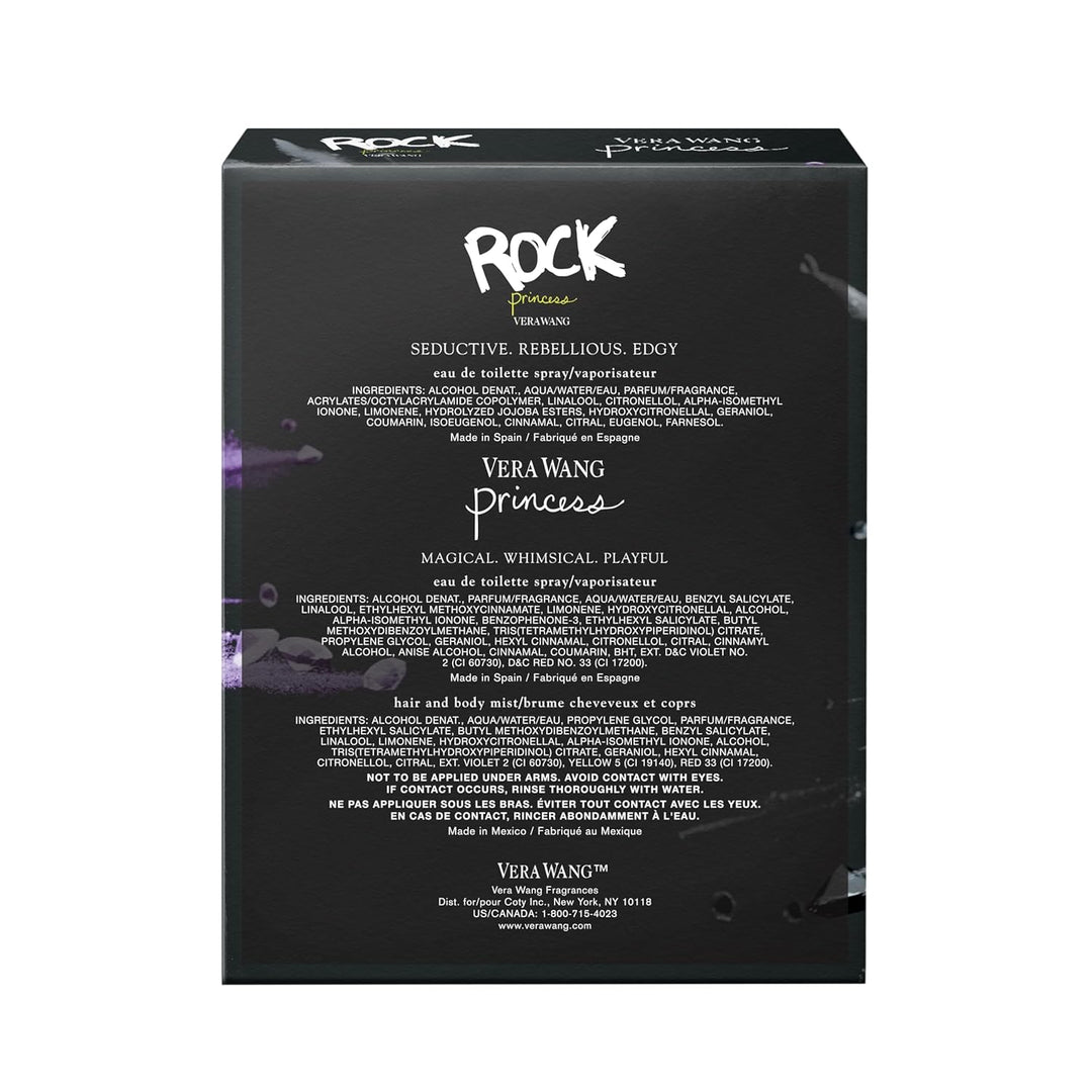 Vera Wang Princess + Rock Princess, bruma corporal y Eau de Toilett...