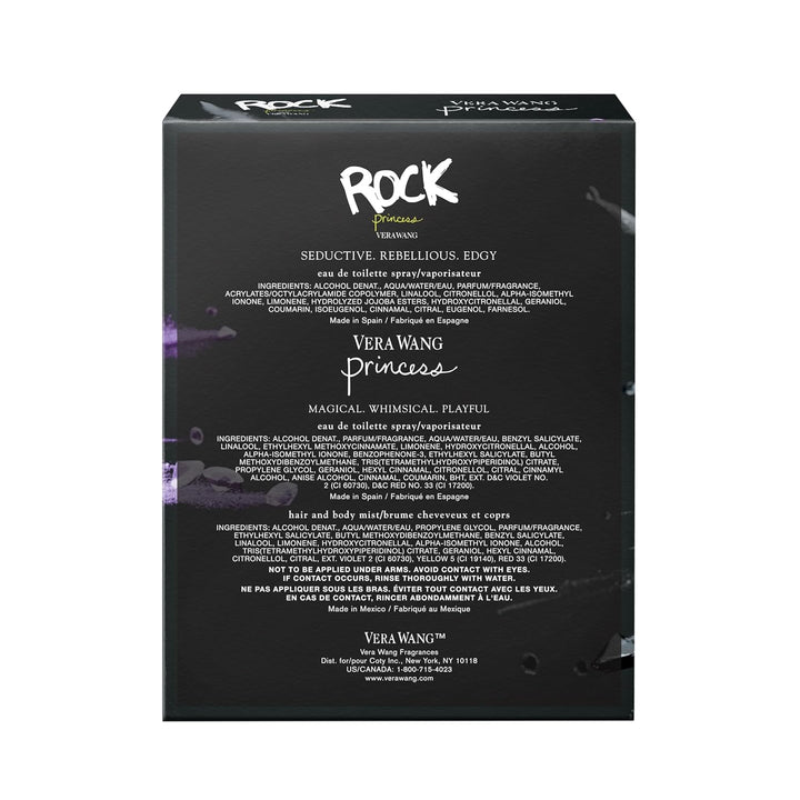 Vera Wang Princess + Rock Princess, bruma corporal y Eau de Toilett...
