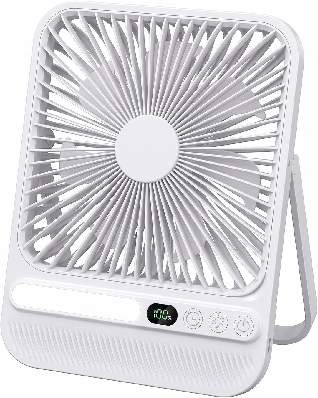 BIVBTP Ventilador de escritorio portátil de 7 pulgadas y 8000 mAh \...