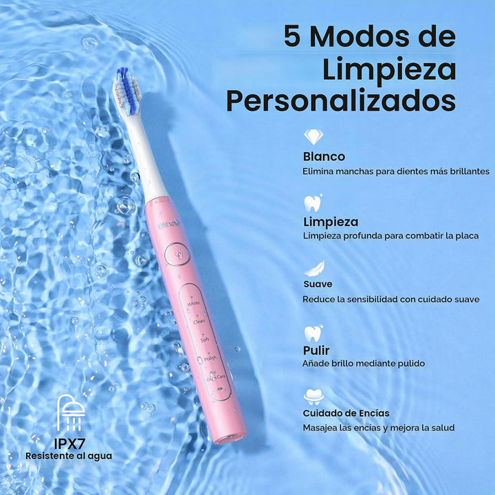 Cepillo de dientes eléctrico aceptado por la ADA Bitvae, cepillo de...