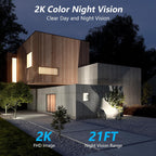 Wansview Cámara solar inalámbrica para exteriores, lente dual 2K 360°, 2.4G, B7 1 paquete | Cámaras PTZ 2K para seguridad del hogar con panel solar/alimentada por batería, detección PIR