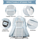 Mochila grande de viaje para mujer, mochila de transporte, mochila...