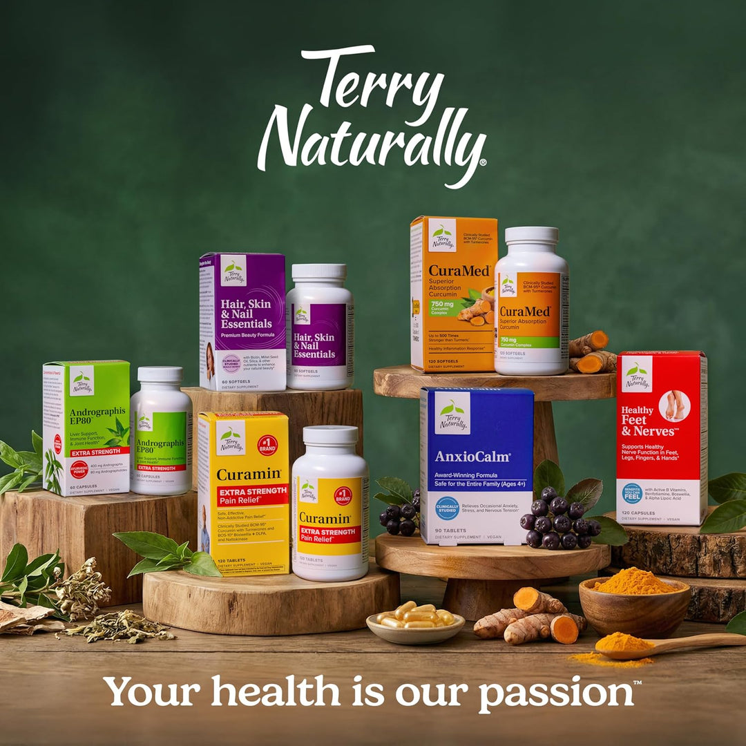 Terry Naturally Sucontral D - Suplemento de complejo B y folato - A...