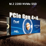 Fikwot FX991 M.2 SSD 500GB NVMe SSD M2 2280 PCIe Gen 4x4, lee hasta...