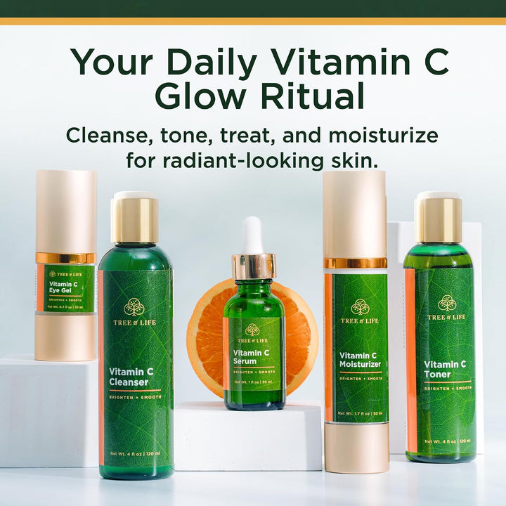 Tree of Life Beauty Ultimate Skin Care Set, iluminador, reafirmante...