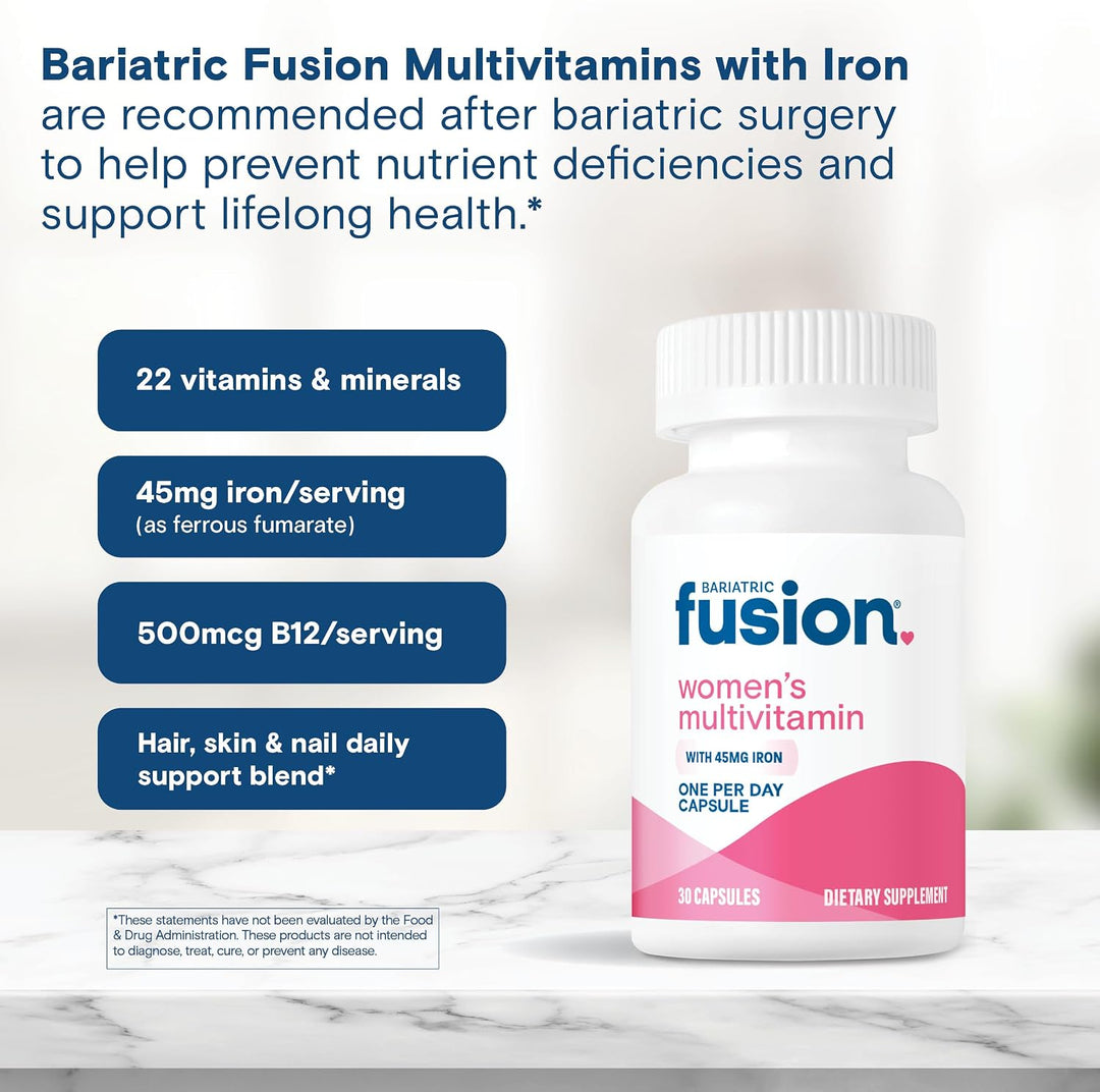 Bariatric Fusion Multivitamínico bariátrico One Per Day con hierro...