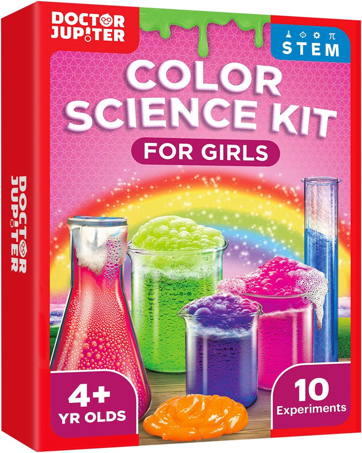 Doctor Júpiter - Kit de ciencia preescolar para niñas de 3 a 5 años...