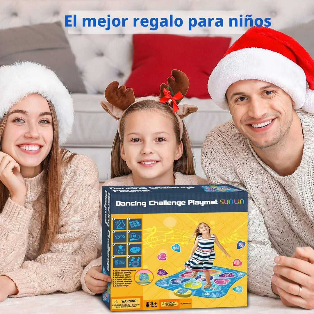 SUNLIN Alfombrilla de Baile, Juguetes de Regalo para Niñas de 3, 4,...