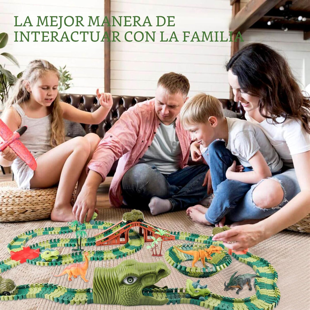 GIAT Juguetes de Pista de Dinosaurios - Los Mejores Regalos de Cump...