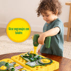 Build-A-Buddy - Tabla de actividades sensoriales - Juego de construcción con taladro de juguete