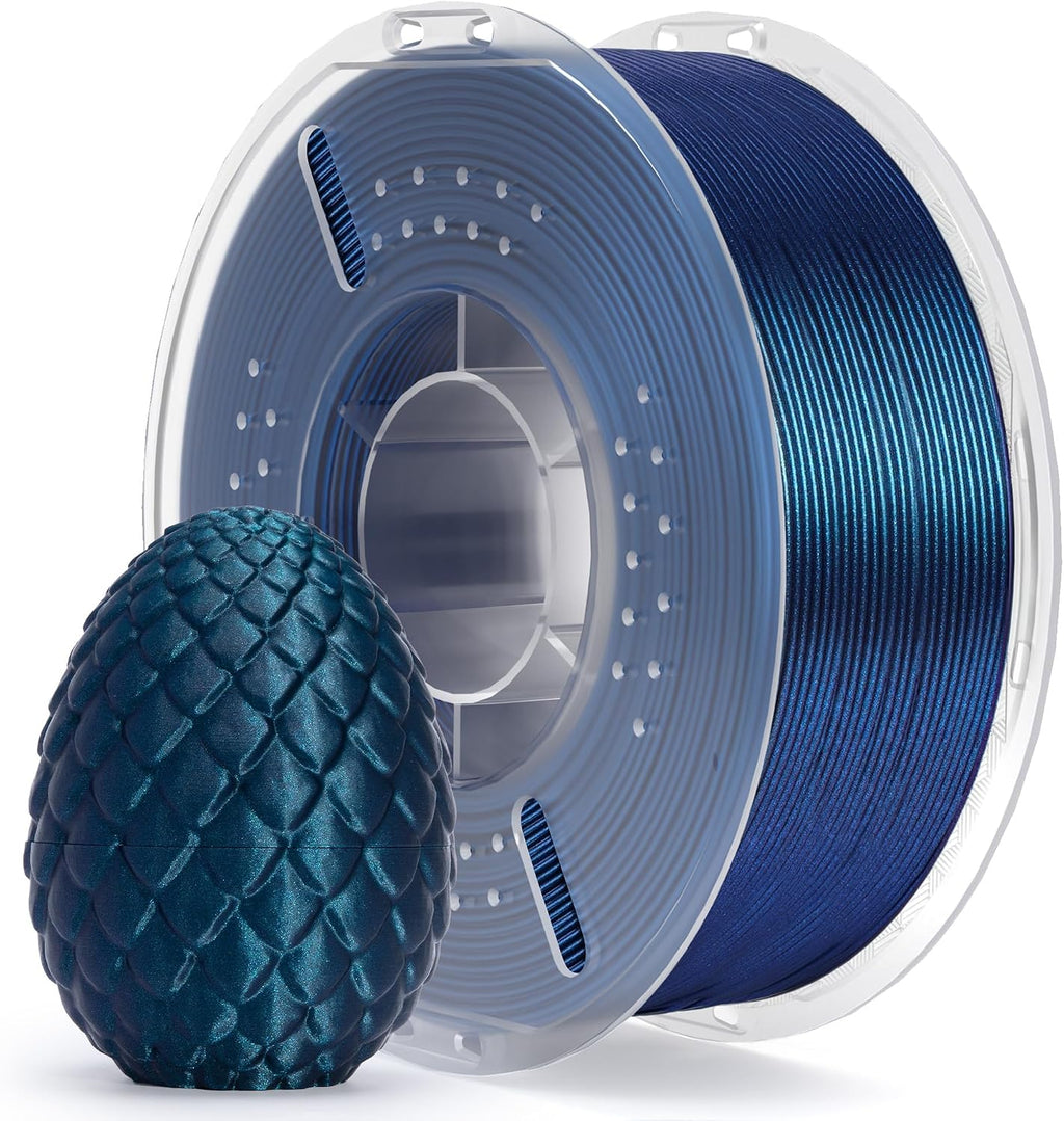 ELEGOO Filamento PLA para impresora 3D de 0.069 pulgadas, color azu...