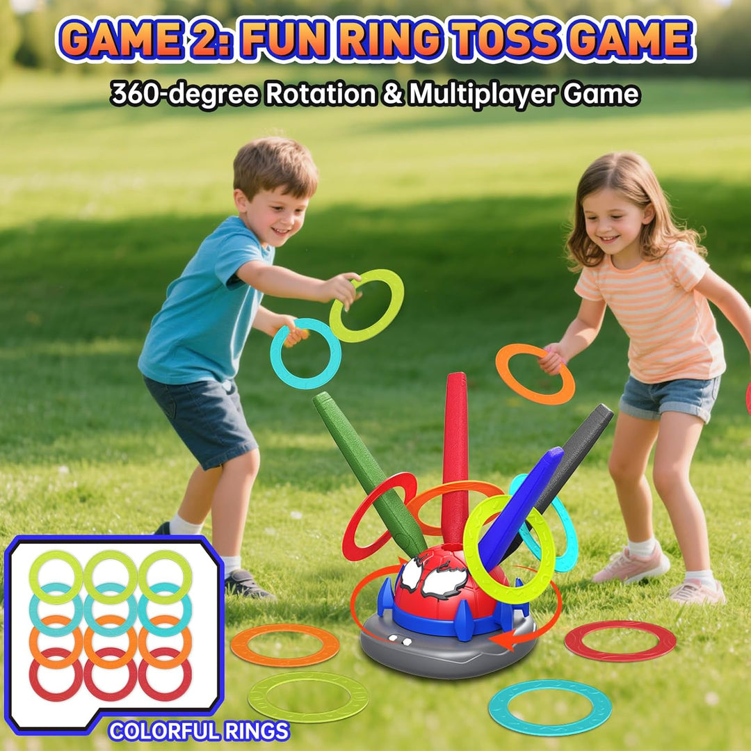 Lanzacohetes Spider 3 en 1 para Niños: 4 Cohetes Spider Geniales, J...
