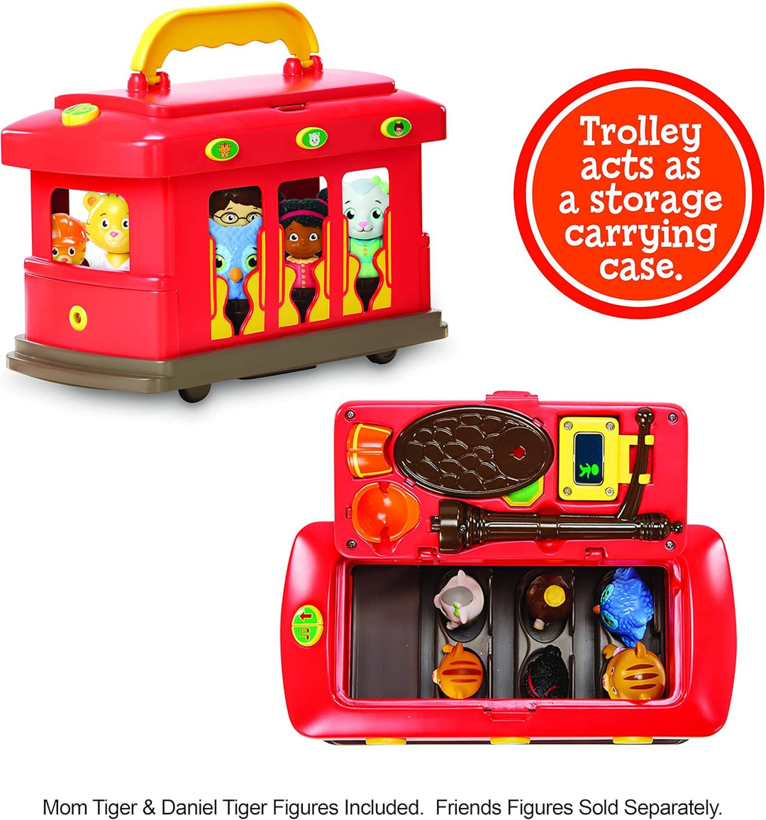 Daniel Tiger's Neighborhood Vehículo electrónico de lujo con 2...