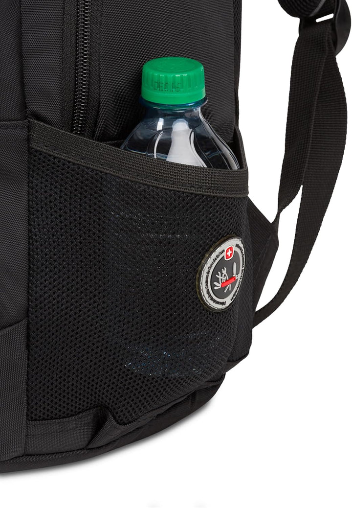 SwissGear 1186 Travel Gear - Mochila elástica ligera, Negro\/Gris,...