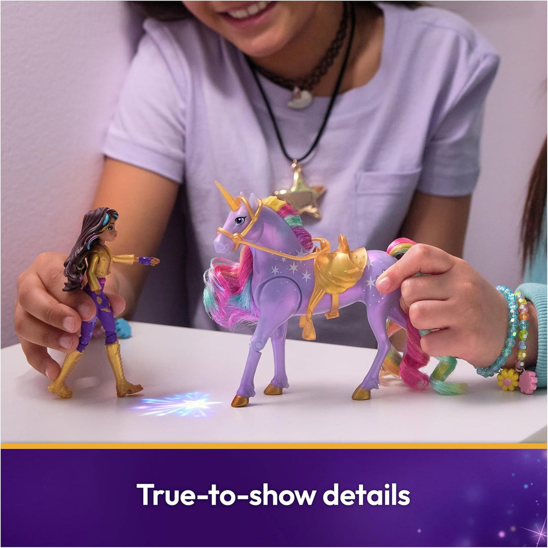 Unicorn Academy, Sophia &amp; Light Magic Wildstar con efectos de i...