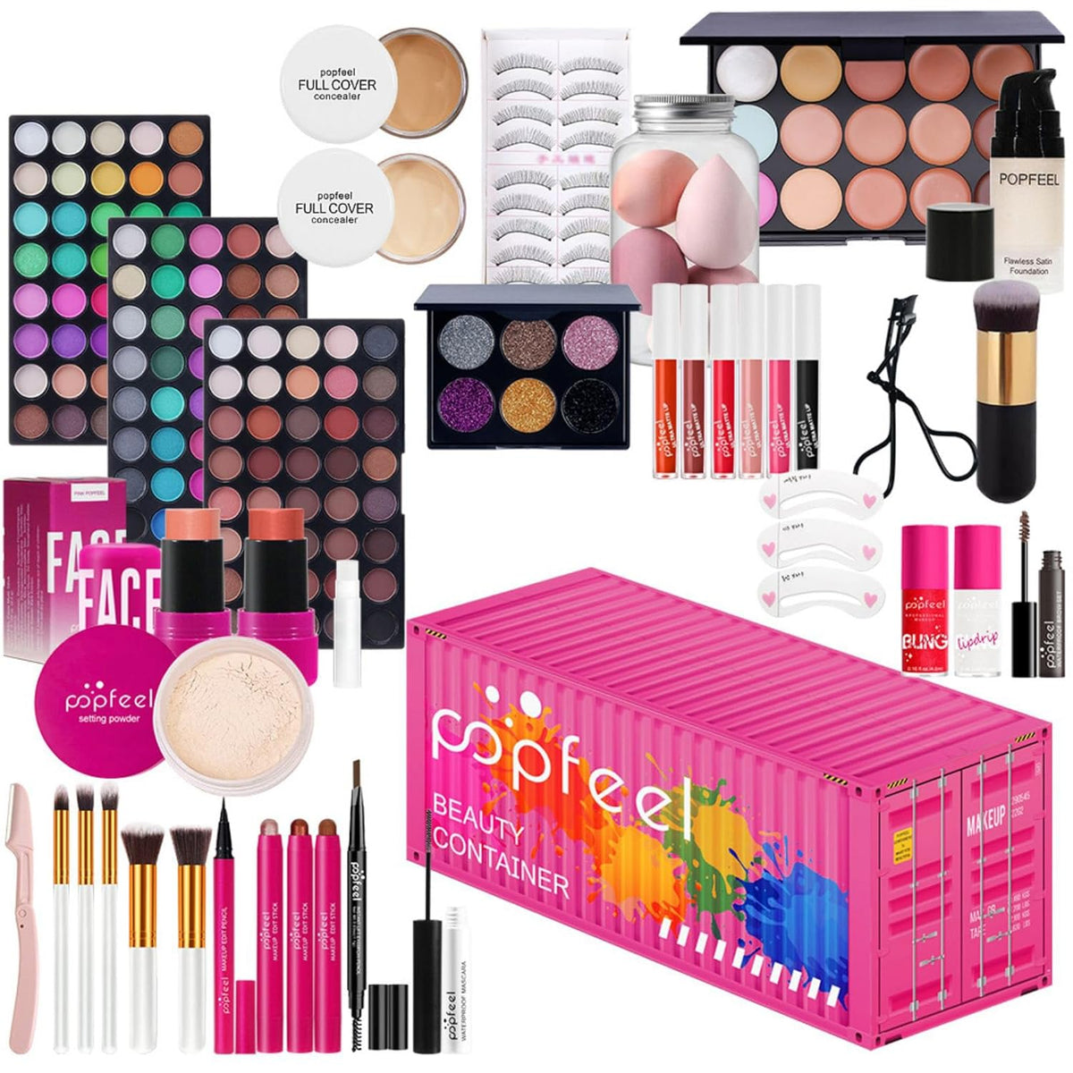 Juego de regalo de maquillaje todo en uno | Kit de maquillaje para...