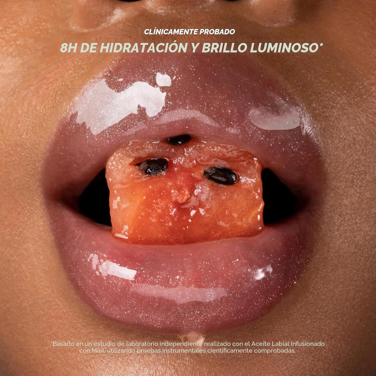 Gisou Aceite labial con infusión de miel, aceite labial hidratante...