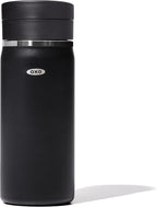 OXO Good Grips Taza de café de viaje de 16 oz con tapa SimplyClean™ a prueba de fugas - Onyx