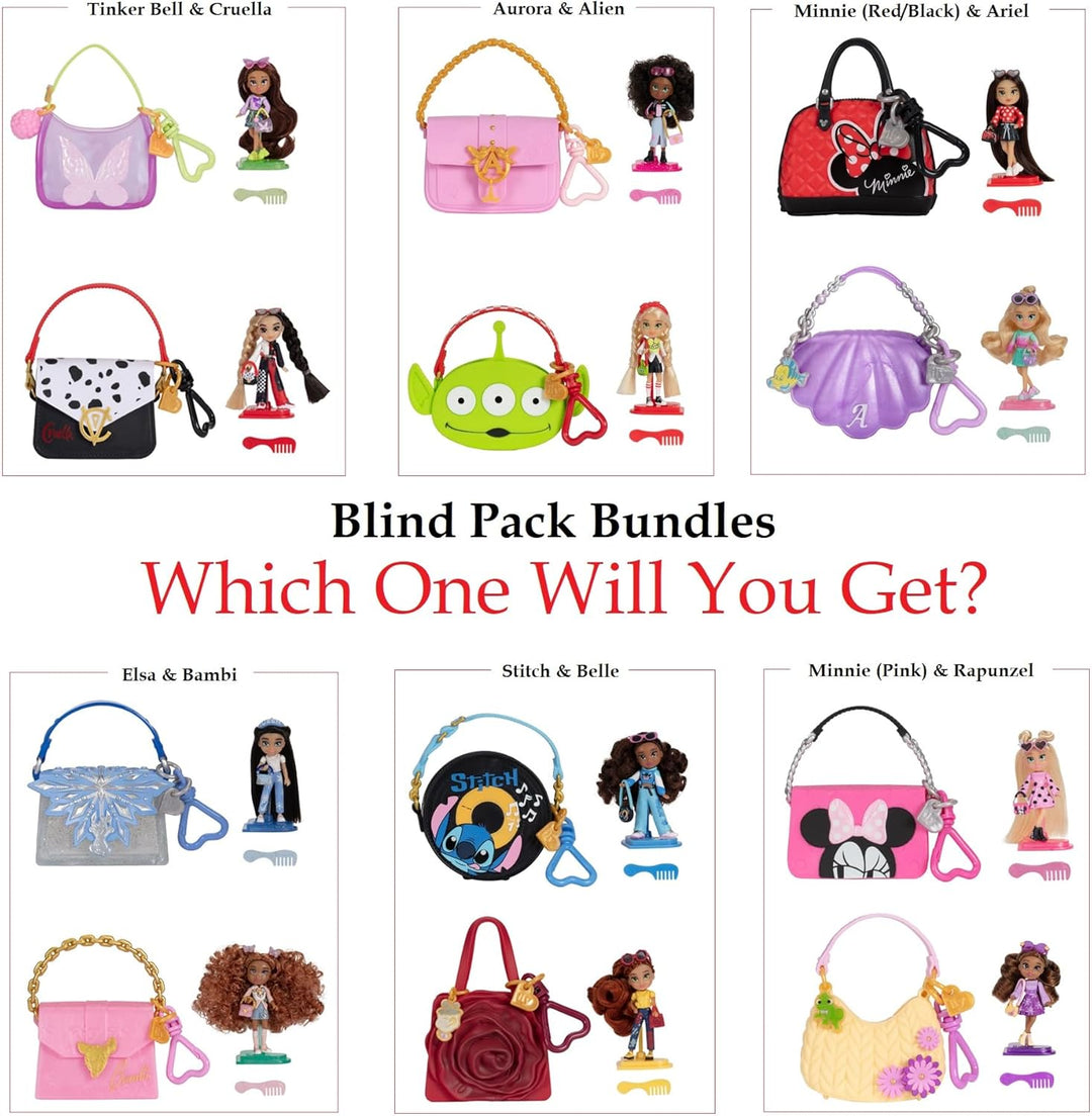 Disney ILY Mini Dolls Tote-ILY-Teenies Blind Pack Bundle (2 muñecas...