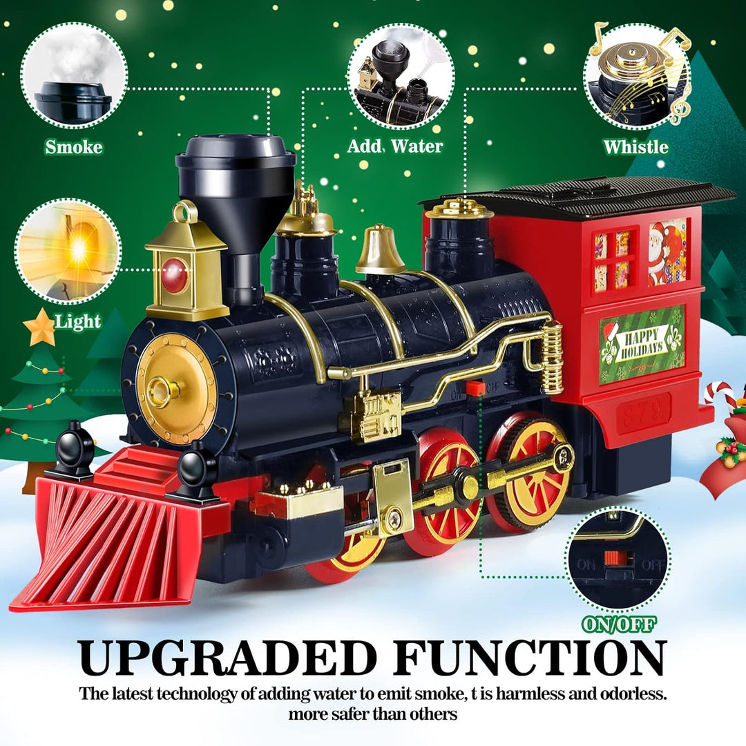 Gloween Juegos de tren de Navidad para debajo del árbol