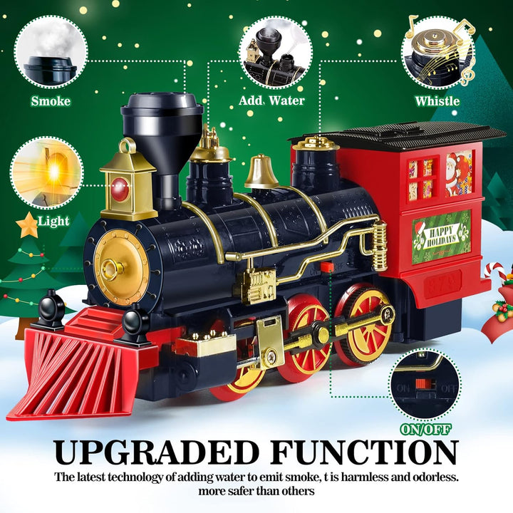 Gloween Juegos de tren de Navidad para debajo del árbol