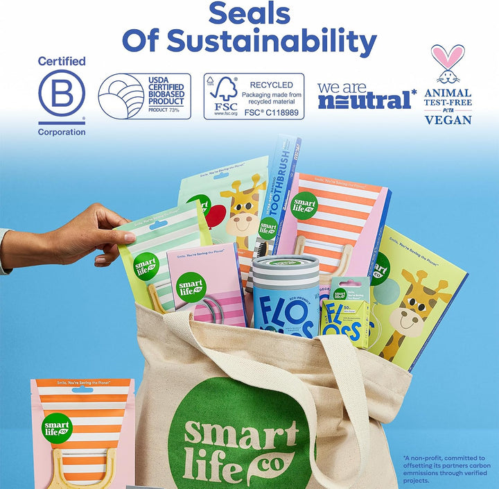 SmartLifeco Púas de hilo dental ecológicas (100 unidades) \u2013 Hi...