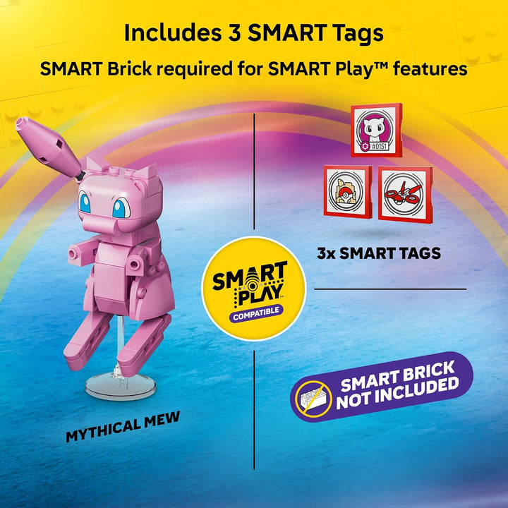 LEGO Pokémon SMART Play: Búsqueda con drones del mítico Mew 72161 |...