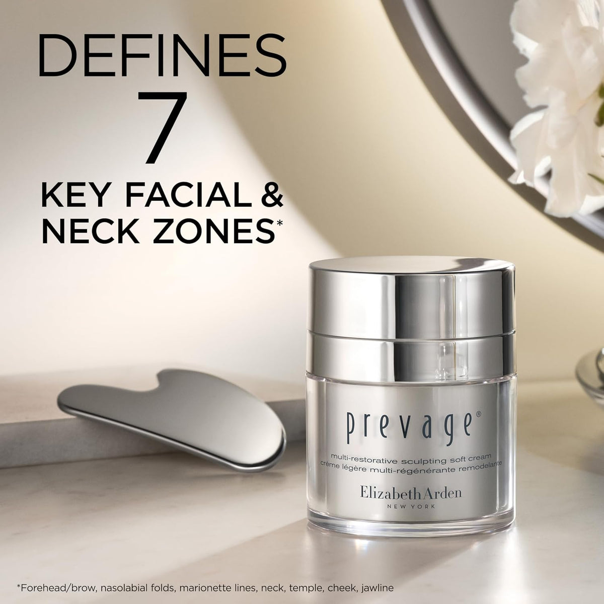 Elizabeth Arden PREVAGE Crema hidratante facial reafirmante con ide...