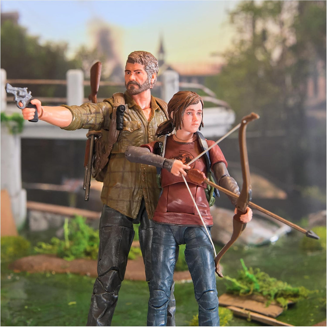 PlayStation The Last of US, paquete de 2 figuras de acción de Joel...