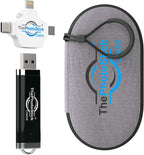 ThePhotoStick® Omni 128GB + Estuche Protector | Copia de Seguridad