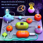 Kit de electrónica para niños de 5 a 7 años, kit de circuito científico de