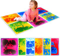 Azulejos sensoriales para niños pequeños: paquete de 6 tapetes