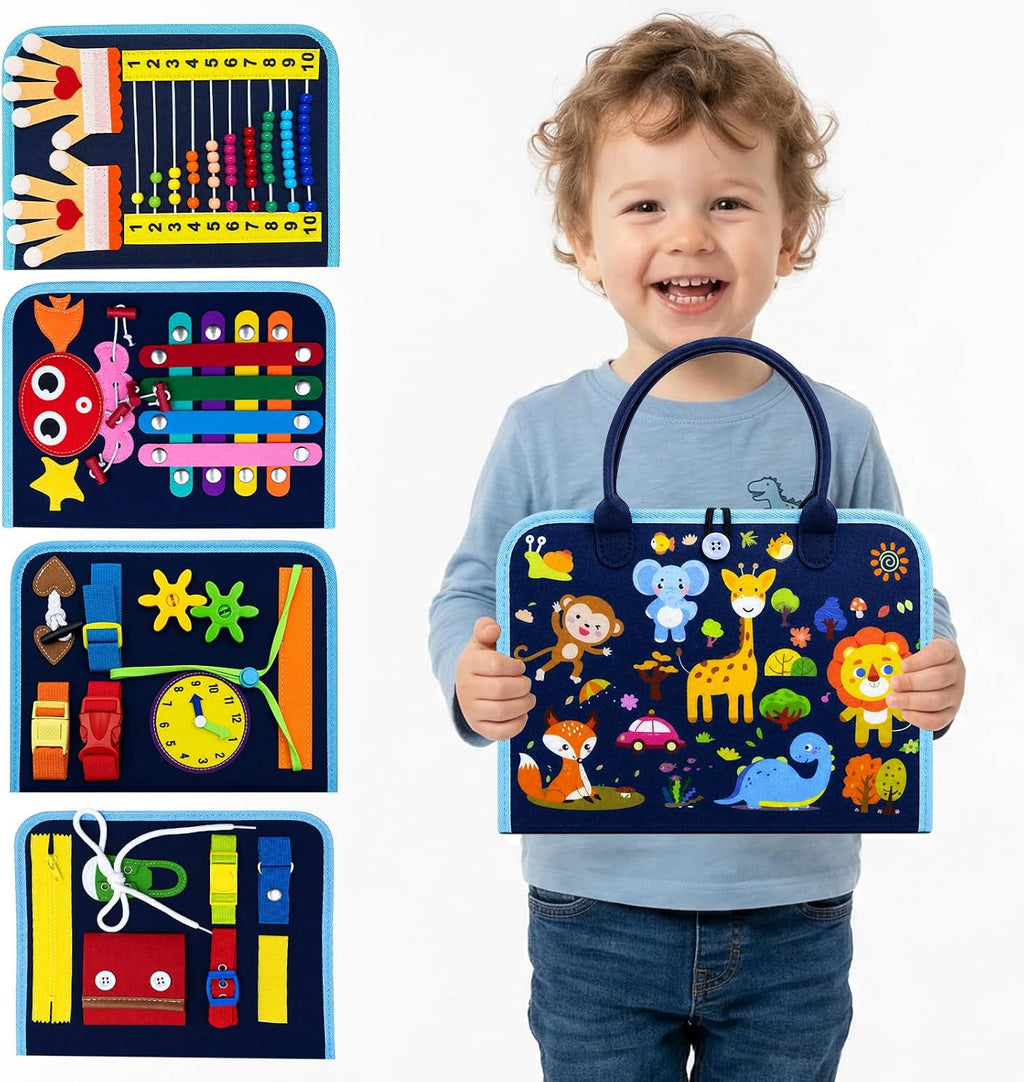 TreBonna Montessori - Tabla de actividades para niños pequeños