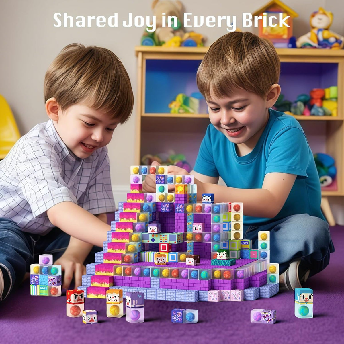 GobiDex - Bloques de construcción magnéticos para niños