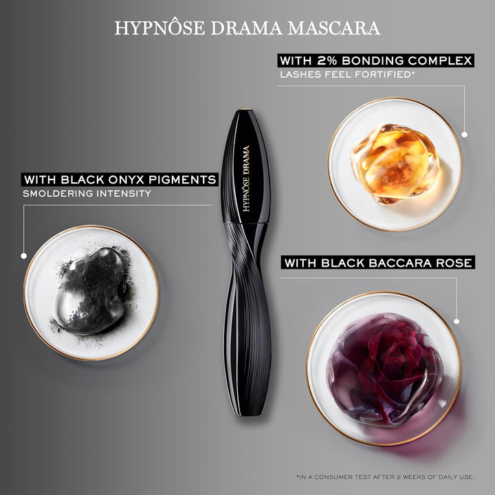Lancôme Hypnôse Drama Extreme - Máscara impermeable voluminizadora...
