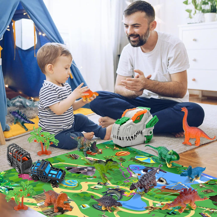 Juguetes de dinosaurio para niños de 3 a 5 años 12 figuras